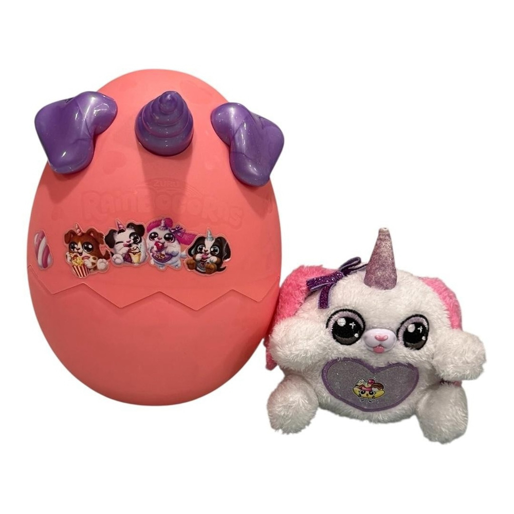 Zuru Rainbocorns Puppycorn Surprise Egg With Plush Unicorn Dog Toy